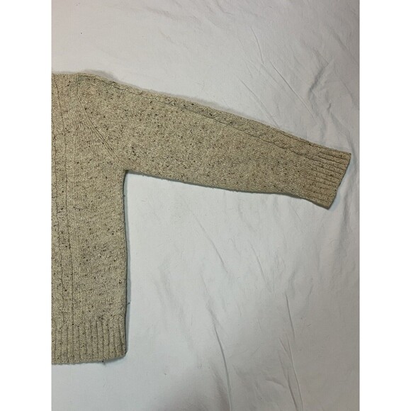 Marisa Christina Cable Knit Sweater Talbots Silk Wool VTG |‎ Cream | Size Medium - Picture 4 of 16
